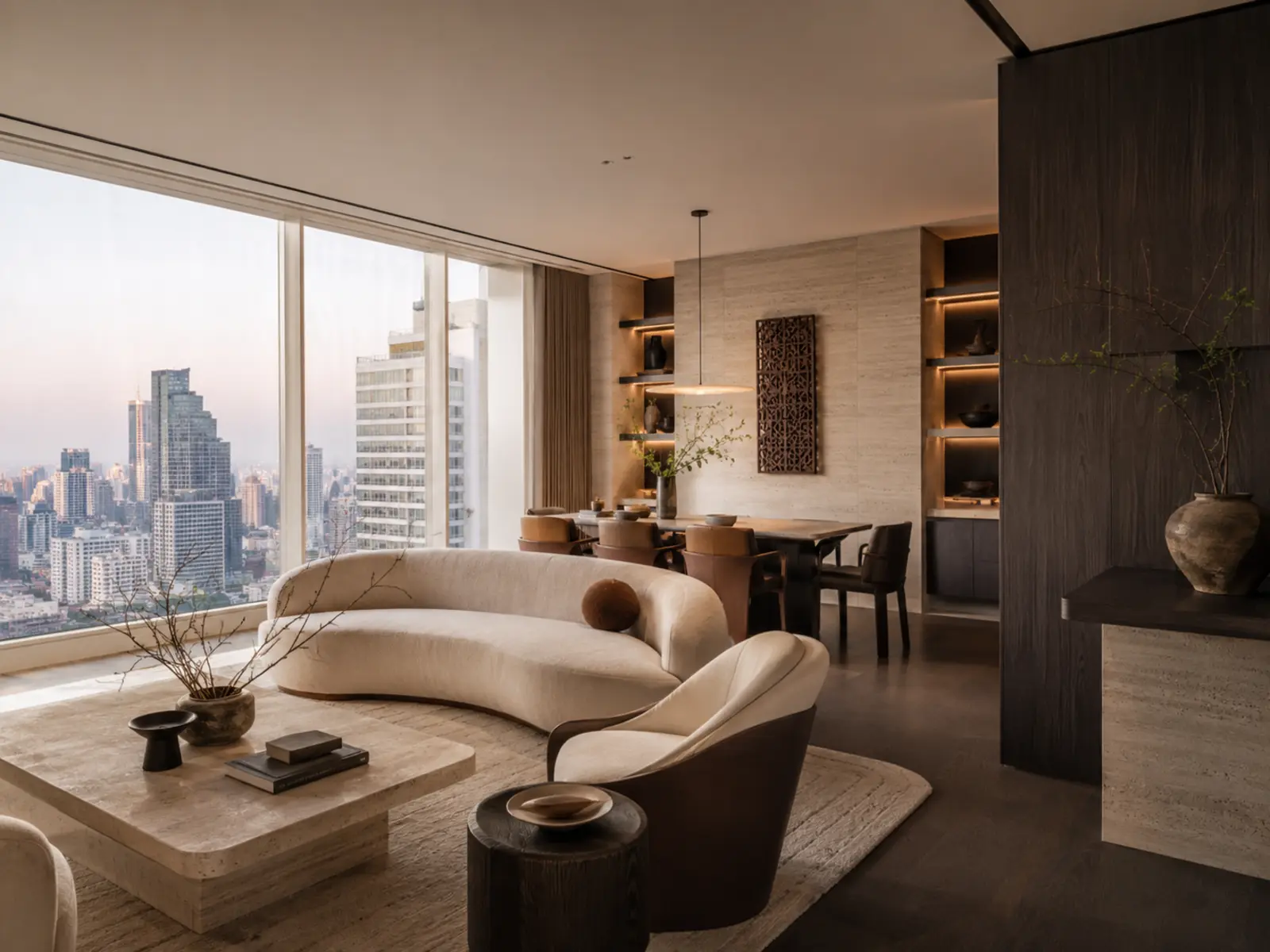 Sathorn Sky · 2-bedroom to rent, minimum twelve months